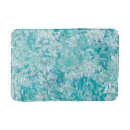 Abstracto impresionista de la alfombra de baño de