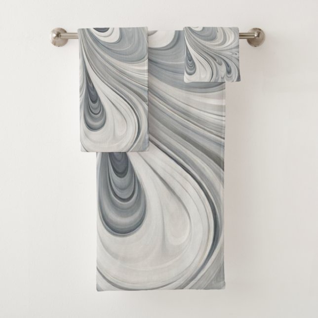 Abstracto Sale 2 Toallas De Baño (In situ)