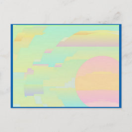 Abstrato de la postal de Arte Sky