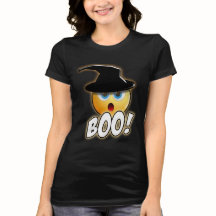Abucheo del feliz Halloween - camiseta divertida