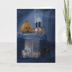 ¡Abucheo! Tarjeta de Halloween