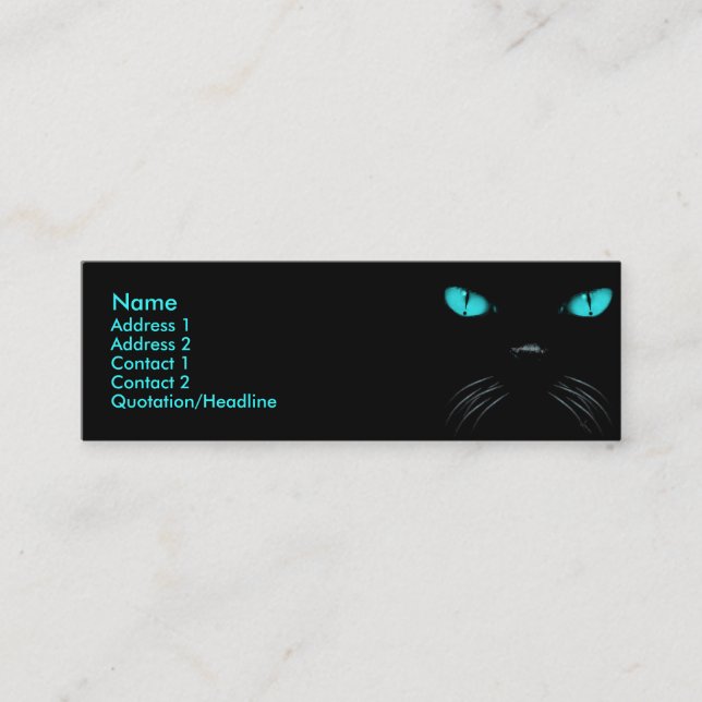 Abucheo - tarjeta del perfil del Aquamarine (Anverso)