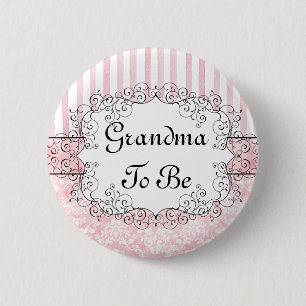 Abuela a ser botón - rosa del damasco y de las
