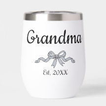 Abuela Arco Simple Escritura Año Est.