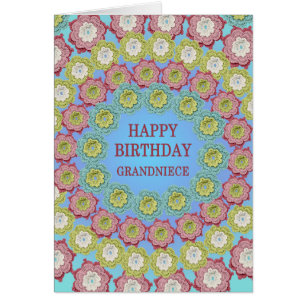 Abuela Birthday Crochet Flowers
