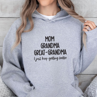 Abuela Bisabuela Tatarabuela Sudadera con Capucha