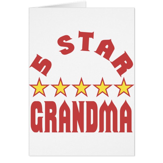 Abuela Cinco Estrellas (Frente)
