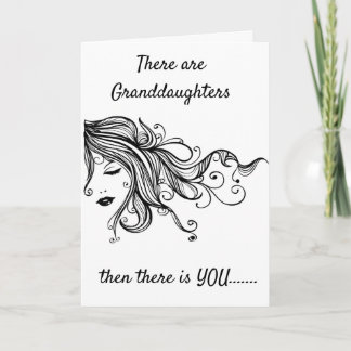 "ABUELA" CON TARJETA DE CUMPLEAÑOS DE AMOR