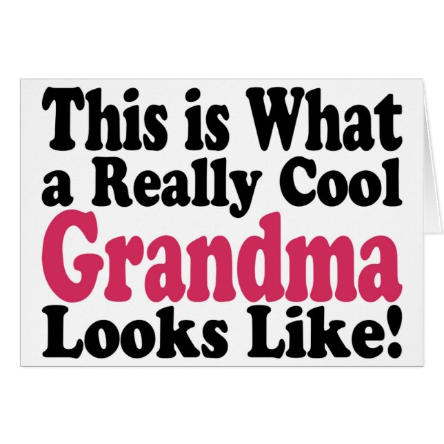 Abuela Cool (Anverso (Horizontal))