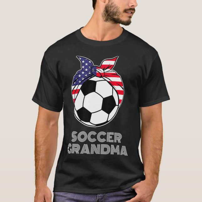 Abuela de fútbol Jersey Abuelos de fútbol american (Anverso)