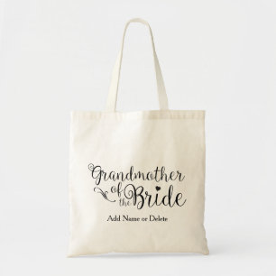 Abuela de la bolsa de asas de la lona del