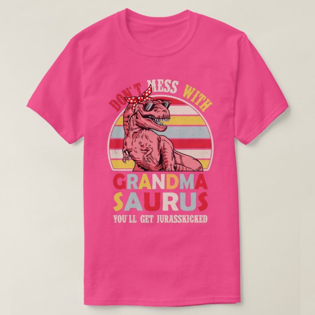 Abuela de la camiseta de la abuela Saurus (Diseño del anverso)