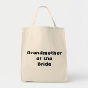 Abuela de la novia gran bolsa de té