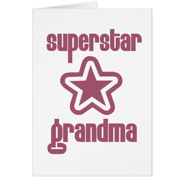 Abuela de la superestrella (Frente)