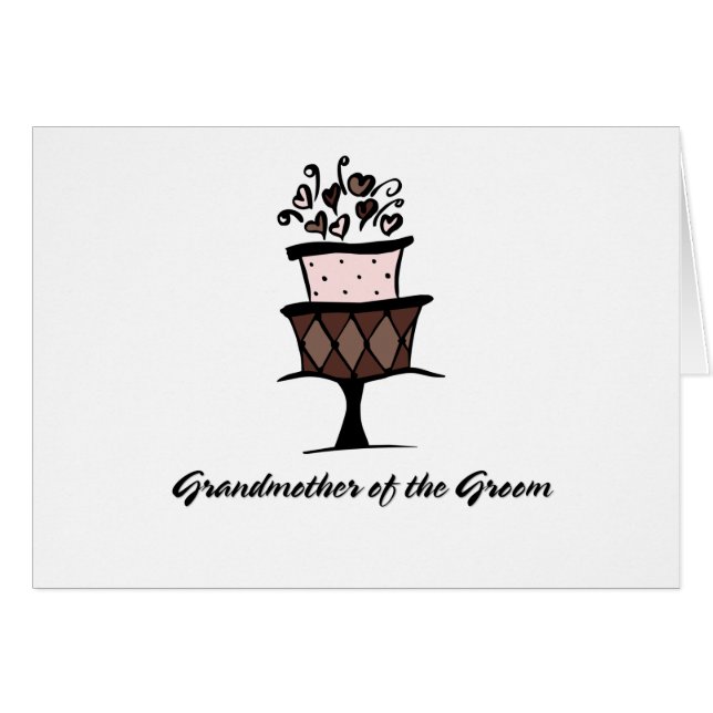 Abuela de la torta del novio (Anverso (Horizontal))