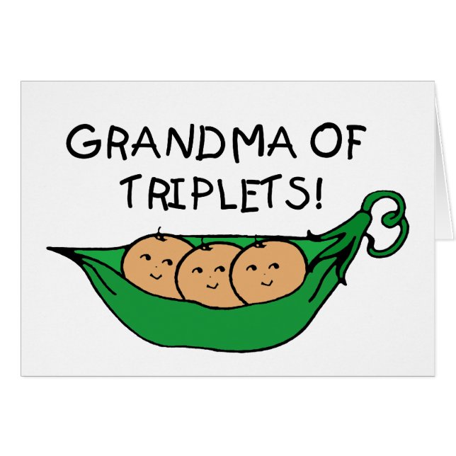 Abuela de la vaina de los tríos (Anverso (Horizontal))