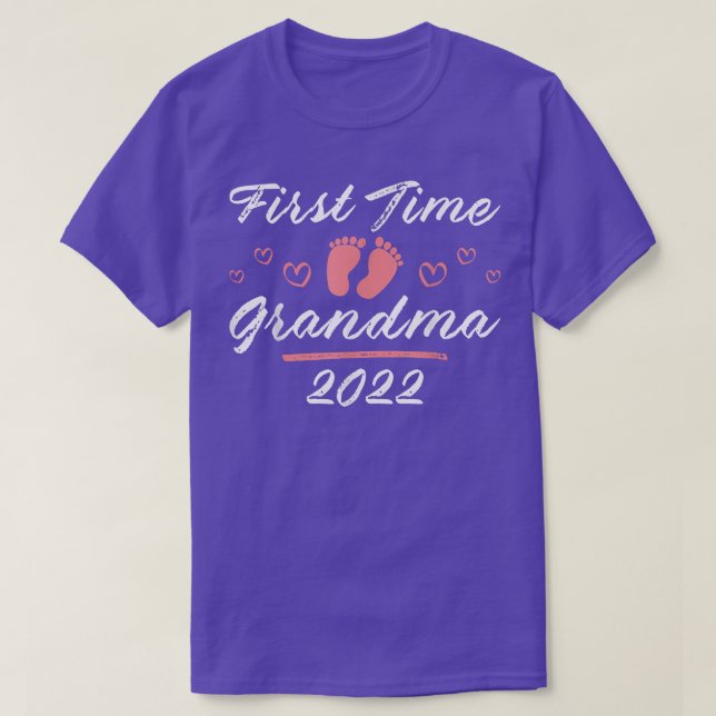 Abuela De Primera Vez De Camisa De Jubilación Para (Diseño del anverso)
