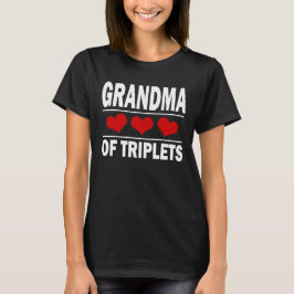 Abuela De Trillizos Regalo De Abuela De Camiseta