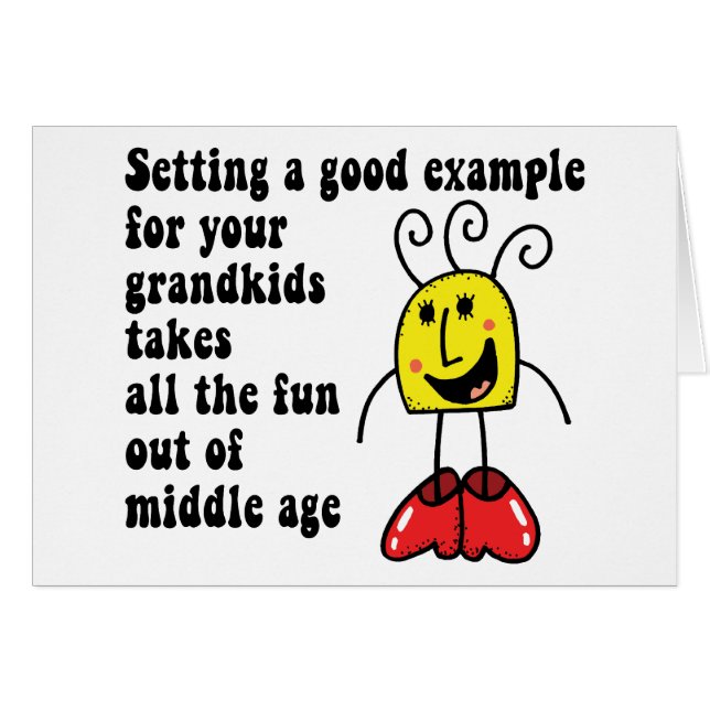 Abuela divertida (Anverso (Horizontal))