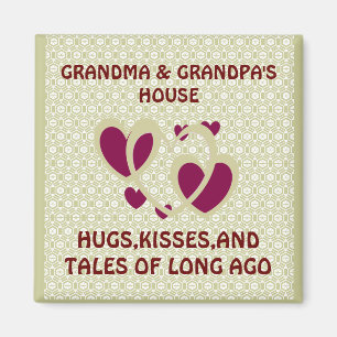 ABUELA E IMÁN DE LA CASA DE LOS ABUELOS