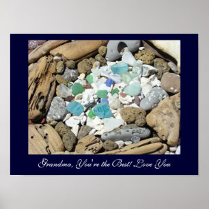 ¡Abuela, eres la mejor! Love You arte imprimir reg