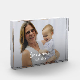 Abuela Est. escritura blanca 3 foto