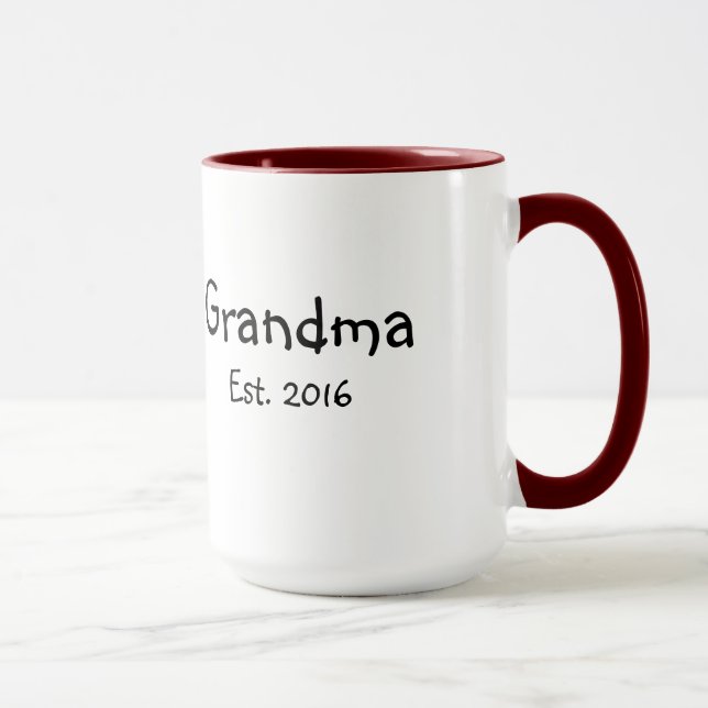 Abuela - establecida taza de café de 2016 - 15 (Derecha)