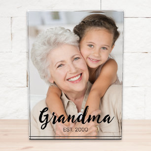 Abuela Estableció Foto de Escritura Moderna