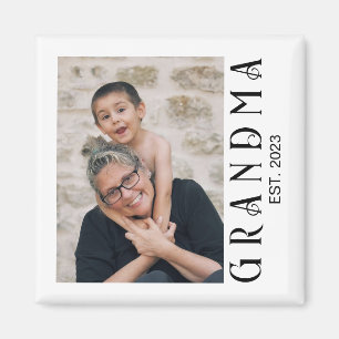 Abuela Estableció Imán Regalo de Foto