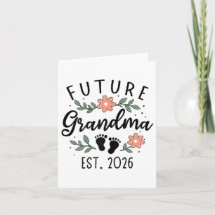Abuela Futura 2026 Anuncio de Embarazo Para Gra