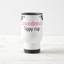 Abuela graciosa taza de sippy