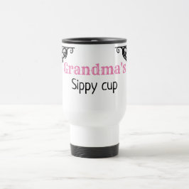 Abuela graciosa taza de sippy