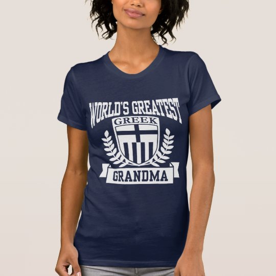 Abuela griega camiseta