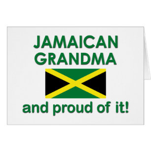 Abuela jamaicana orgullosa