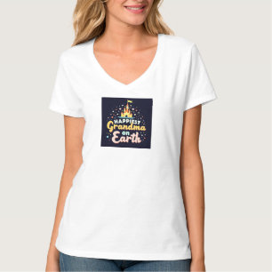 Abuela más mágica, castillo de fantasía - camiseta