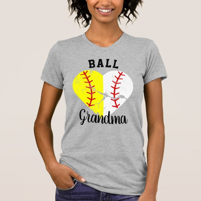 Abuela Nana Meemaw, camiseta de béisbol (Anverso)