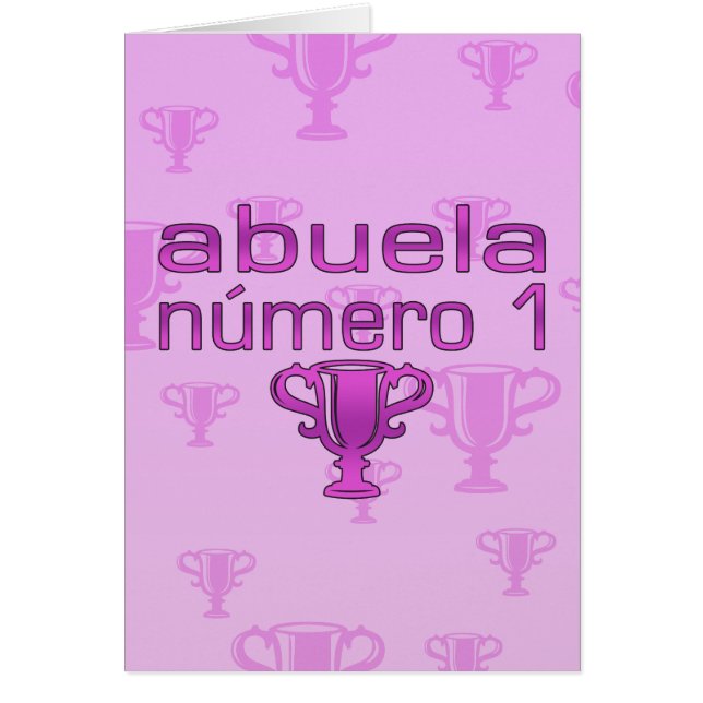Abuela Número 1 (Frente)