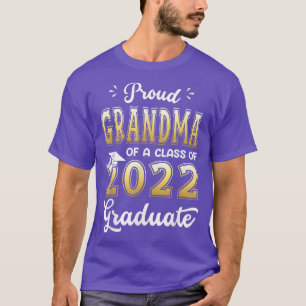 Abuela Orgullosa De Una Clase De Camisa Graduada E