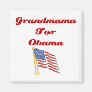 Abuela para el imán Obama
