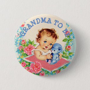 Abuela para ser chica ventilado con botón de Baby