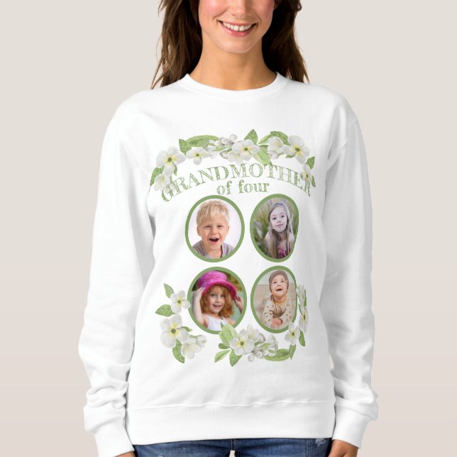 Abuela personalizable de 4 sudaderas (Anverso)