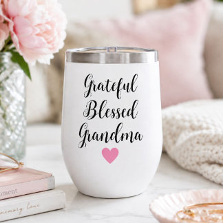 Abuela Personalizada Agradecida Bendita Nombre
