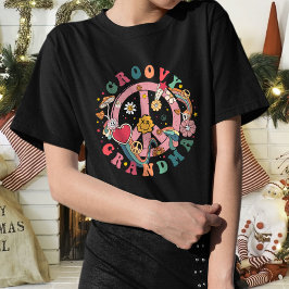 Abuela Retro Daisy Groovy, camiseta de regalo de l