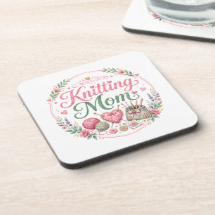 Abuela Tejedora - Posavasos de Plástico Rígido (6/