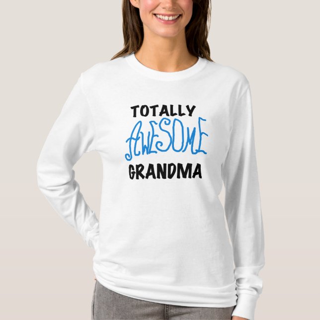 Abuela totalmente impresionante - camisetas y (Anverso)