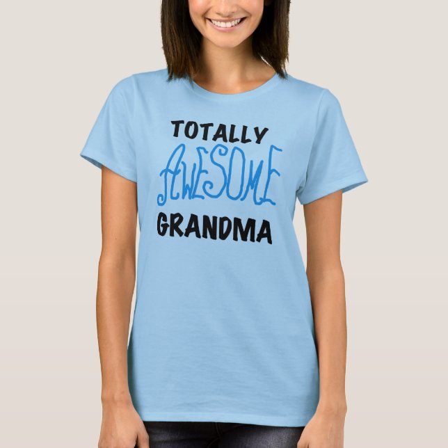 Abuela totalmente impresionante - camisetas y (Anverso)