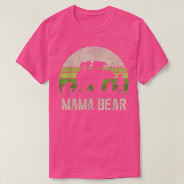 Abuelas divertidas Camisetas del nieto, 5 cubs Mam (Diseño del anverso)