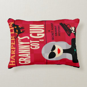 Abuelita de la ALMOHADA conseguida una cubierta de