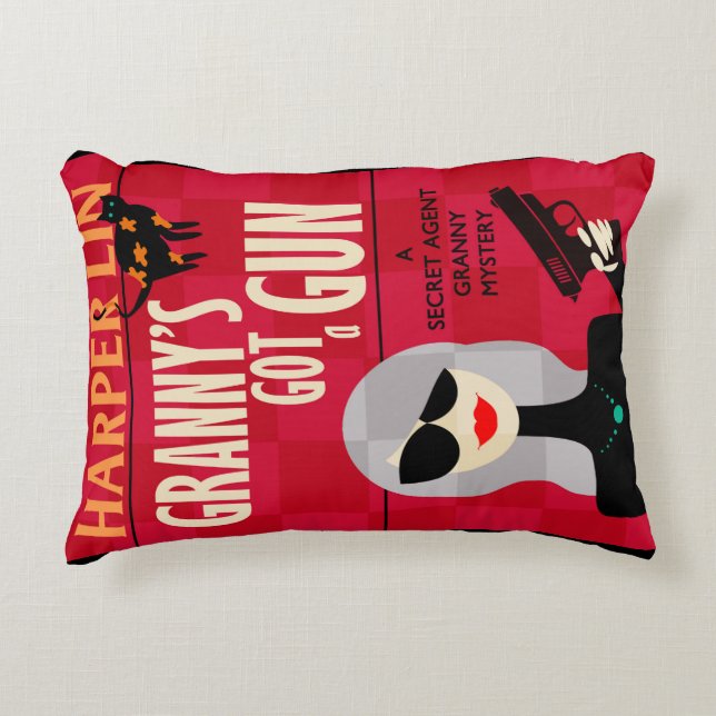 Abuelita de la ALMOHADA conseguida una cubierta de (Anverso)