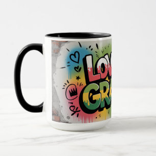 Abuelo Amor Taza Street-Art Abuelos